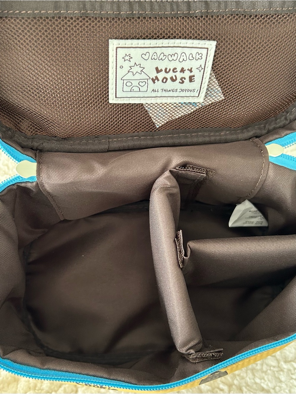 NWT VanWalk The Lucky House Makeup Bag Changeable Dividers Zipper Handle - Picture 9 of 9